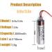 Buy 20 Pack ER6VCT ER6V/3.6V PLC Battery for Robot OTC - 2000mAh Small Brown Plug | International Shipping Available - Buy Online on SooperMarket.com