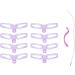8 Kind Of Eyebrow Shapes Reusable Eyebrow Stencil with Ergonomic Design for Easy Eyebrow Makeup Tool - Buy Online on SooperMarket.com