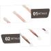 Mikinona 3pcs Eye Shadow Brush Convenient Eyeshadow Brush Handheld Eyeshadow Applicator Makeupset - Buy Online on SooperMarket.com