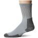thorlos mens Kx Max Cushion Hiking Crew Socks Large Grey