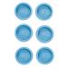 MAGICLULU 12 Pcs Mold Checkers Resin Silicone Baking Silicone Chess Moulds Doll Bath Tub Small Stainless Steel Bowls De para Gelatinas Baking Tool Baking Fondant Silica Gel Manual 3.5X3.5X0.8CMx2pcs Bluex2pcs