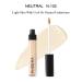 AQUAPURITY PHOERA Liquid Concealer Full Coverage Makeup Face Moisturizer Foundation Conceal Under Eye Dark Circles Cruelty Free (102 - Neutral) 7 ml (Pack of 1) 102 - Neutral