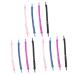 Plafope 8 pieces sorted older strap necklace glasses adjustable holder anti -practical young accessories cover children lanyard rope elastic glasses band 27x1x0.2cmx3pcs in color sortedx3st