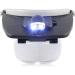 Head Mount Magnifier with LED Lights Headband Magnifier Head-Mounted Glass 1.2X 1.8X 2.5X 3.5X Lens Head Mount Magnifier Jewelers Glasses - Buy Online on SooperMarket.com