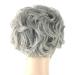 Buy Women's Grey Short Wavy Daily Cosplay Wig | Stylish & Comfortable | International Shipping - Buy Online on SooperMarket.com