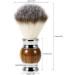 Shaving Brush 3 Pack for Men | Resin Handle Barber Shop Set - Brown - Buy Online on SooperMarket.com