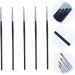 Baluue 5pcs Fine Eyeliner Brush Makeup Eyeliner Brush Thin Eyeliner Brush Make up Brushes Gels Fiber Black - Buy Online on SooperMarket.com