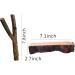 Natural Wood Fork Bird Perch Stand Toys | 3PCS Bird Cage Accessories for Budgies, Cockatiels, Conure | Platform for Lovebirds, Hamster, Rat - Buy Online on SooperMarket.com