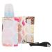 USB Baby Bottle Warmer Milk for Baby Delaman Portable Milk Travel Heater Storage Cover Insulation Thermostat Donut (Color : Donut Pattern)