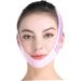 Chin Strap for Double Chin for Women Soft V Line Face Lifting Chin Strap Double Chin Reducer Slimming Face Mask Lifting Belt (Purple Pink) - Buy Online on SooperMarket.com