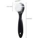 4 Pack Soft Bristle Facial Cleansing Brush with Lid - Gentle Exfoliating and Massage - Black - Buy Online on SooperMarket.com
