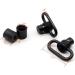 Tourbon 1 Quick Release Sling Mount Push Button QD Rifle Swivel - Black Pack of 2 | International Shipping Available - Buy Online on SooperMarket.com