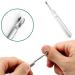 Nail Cleaner Nipper Stainless Nail Cuticle Pusher Manicure Tools Dead Skin Remover Nipper Nail Cuticle Fork Cuticle Cutter Remover for Manicure and Pedicure - Buy Online on SooperMarket.com