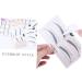 Mikinona Eyebrow Template 2 Eyebrow Shaping Stencils Microblading Stencils Eyebrow Card Eyebrow Stickers A607 Template Simple - Buy Online on SooperMarket.com