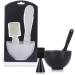 3 in 1 Mask Bowl Set - Spatula & Measuring Cup for DIY Skin Care | Plastic Facemask Applicator Kit for Women & Girls - Random Colors - Buy Online on SooperMarket.com