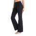 WILLBEST Joggers for Women Stretch Plain Jogging Bottom Comfort Harem Sweatpants Athletic Training Trouser Lounge Pants Lounge Wear M 5536-djufh-black-e