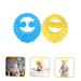 FRCOLOR 2pcs Shampoo Cap Bonnets for Toddlers - Bath Visor & Sun Hat Combo | Assorted Colors | 29.5X27.5CM - Buy Online on SooperMarket.com