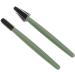 Verdant Touch Makeup Brush Silicone Eyelash Brush Set Portable Mascara Brush Reusable Makeup Brush with Washable Dustproof Box Green - Buy Online on SooperMarket.com