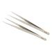 Fine tweezers made of stainless steel durable and portable for sterilization highly glossed.Professional orientation for optimal control with protective cover hearing aid adjustment