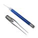 LED Earwax Removal Kit Avoid Scratching Prevent Slip Sturdy Stainless Steel Storage Box LED Light Ear Pick Tweezers for Travel Use