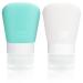 Wllhyf 2 pieces silicone travel bottles 37 ml exhaustive travel bottles Refillable.