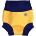 Splash About Baby & Toddler Happy Nappy Reusable Swim Nappy Yellow/Navy 3-6 Months