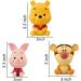 MEMOVAN Winnie The Pooh Cake Topper - Mini Figurines Collection for Kids Birthday and Baby Shower Party Supplies - Buy Online on SooperMarket.com
