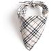UANOU Dog Bandanas - Triangle Bib Cotton Scarf | Red Plaid - Stylish Pet Supplies for Small & Medium Dogs - Buy Online on SooperMarket.com