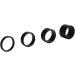 Dioche 4Pcs Aluminum Alloy Bike Headset Spacer Set - 5mm/10mm/15mm/20mm Black - Buy Online on SooperMarket.com