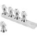 Glomora Nail Stand Horse Head Nail Tip Practice Rack Magnet Adsorption False Nail Display Support Holders for False Nail Tip Manicure Tool Home and Salon Use (Silver) - Buy Online on SooperMarket.com