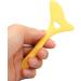 Stencils Multifunctional Eye Makeup Tool Silicone Aid Cream Applicator Mascara Shield Winged Tip for Eye Shadow Mascara Drawing (Yellow) - Buy Online on SooperMarket.com