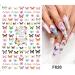Spring Flowers Nail Art Stickers - Self-Adhesive Fingernail Decals for Women & Girls - Buy Online on SooperMarket.com
