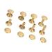 STOBOK 40 Sets Rivet Leather Belt Leather Leash Metal Trim Leather Crafts Repair Studs Mushroom Nails Bags