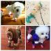Pihappy Warm Winter Dog Boots XS Pink - Skidproof Snowman Paw Protectors 4PCS - Buy Online on SooperMarket.com
