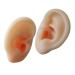 Ear Models 1 Pair Ear Picking Model Silicone Tunnels for Ears Silicone Ear Display Simulated Ear Model Ear Simulation Ear Mold Silicone Ear Mold Practice Tool Silica Gel