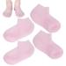 Buy 2 Pairs of Comfort Moisturizing Spa Gel Socks Reusable Peeling Foot Care for Soft Skin | Men & Women | Size S (33-35) - Buy Online on SooperMarket.com
