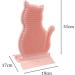 Ibluelover Cat Brush - Corner Grooming Massage Brush for Long & Short-Haired Cats - Pink Wall & Sofa Scratchboard - Buy Online on SooperMarket.com