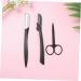 Buy 1 Set Eyebrow Comb & Shaving Kit - Facial Shaver Stencil Templates & Beard Grooming Essentials - International Shipping Available - Buy Online on SooperMarket.com
