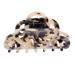 F fityle women vintage hair gripper made of acrylic hair clip hair clip hair claw hairpise hair -to -hair hair claw clasp chewing jewelry leopard