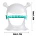 Hand Bite Ring | Soft Silicone Infant Teething Toy | Baby Tooth Ring & Pacifier - Green - Buy Online on SooperMarket.com