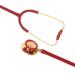 Lightweight Red Stethoscope for Doctors Nurses & Students | Professional Medical & Cardiology Use - Buy Online on SooperMarket.com