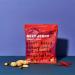 Karl Karlo Vegan Beet Jerky - Natural Plant-Based Snack | Peanut-Chilli & Soya Sesame | Made in Europe | 8 Pack of 40 Pieces - Buy Online on SooperMarket.com