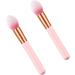 Baluue 2pcs Makeup Brush for Woman Makeup Brushed Concealer Brush Highlighter Cosmetics Powder Brush Wooden - Buy Online on SooperMarket.com
