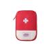 Surakey mini first help bag empty medication bag small portable medication bag small and slightly medical emergency pocket medicine storage bag for house auto travel sport camping s red
