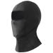 Rotto storm hood cooling balaclava summer silk balaclava face mask for motorcycle bicycle fishing for men women sun protection unit size 03 black (short)