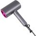Grey Folding T Shape Electric Hair Dryer - Portable 1200W Blow Dryer for Home Salon Travel - US Plug 110V - Buy Online on SooperMarket.com