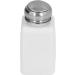Haofy Press-Type Dispenser Pump with 200ml Capacity Featuring an ESD Static Stainless Steel Lid for Dispensing Acetone IPA Solvent Oil Press Type Dispenser Pump with (White) - Buy Online on SooperMarket.com
