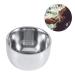 Premium Stainless Steel Shaving Soap Bowl Mug | Barber Foam Cup & Brush Tool - International Shipping - Buy Online on SooperMarket.com