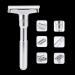 Adjustable Safety Razor Zinc Alloy Classic - Perfect Shave with 5 Blades for Men & Women | International Shipping Available - Buy Online on SooperMarket.com