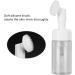 Portable Mousse Foaming Empty Bottle Refillable Travel Dispenser Container for Home Gift(100ML brush head white and transparent) - Buy Online on SooperMarket.com